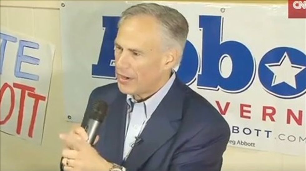 Greg Abbott doesn't want to answer questions about Ted Nugent