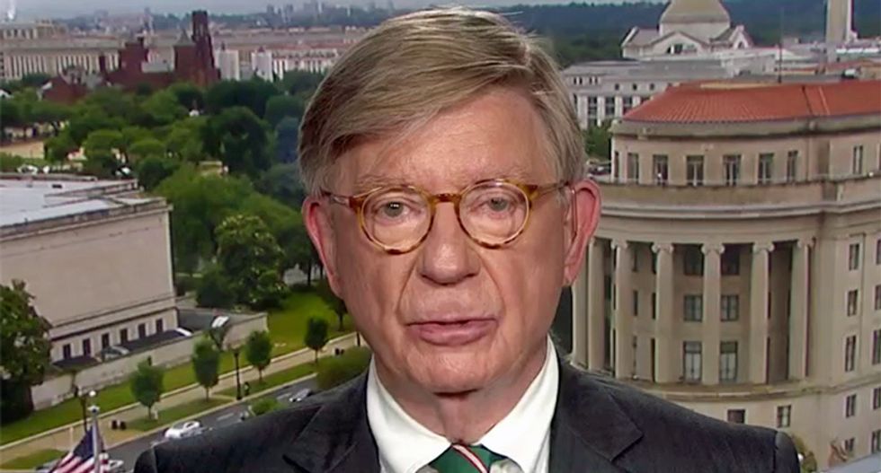 Republicans slammed by conservative George Will for buying into Trump's 'cult of victimization'