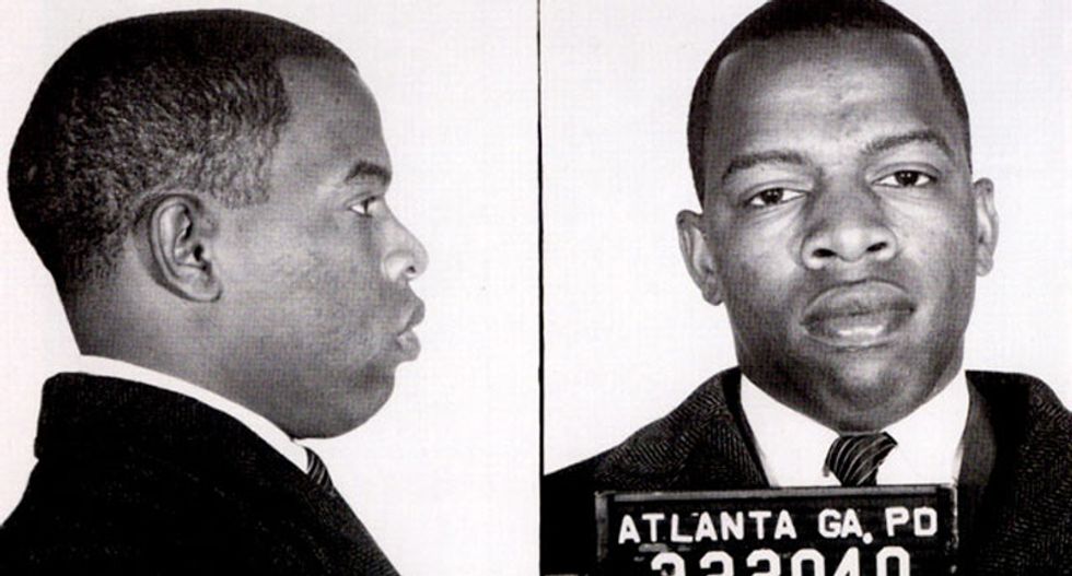 A history of surveillance: Rep. John Lewis reads his own FBI file to make a point about government spying