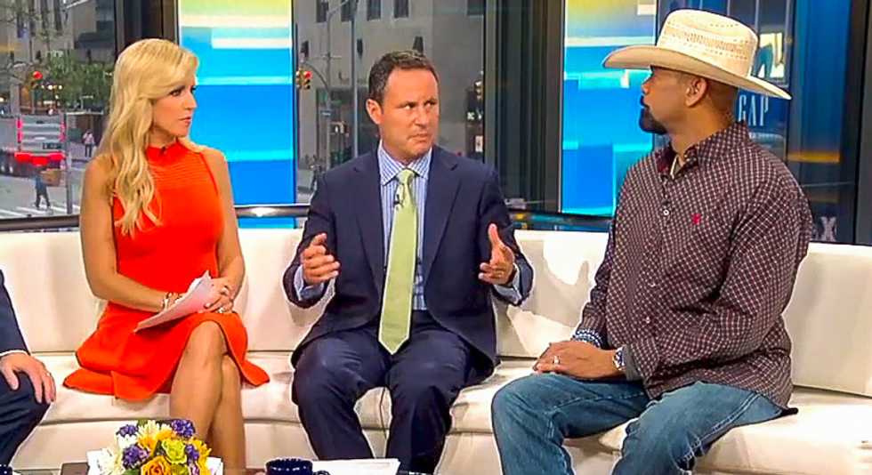 Watch: Ex-Sheriff Clarke pouts like a child after Fox host says racism against Obama 'should be called out'