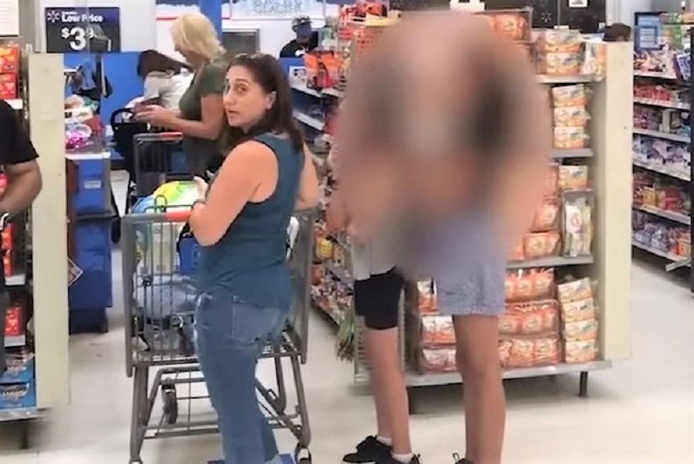 WATCH: Man confronts anti-maskers in Walmart -- and they accuse him of being ‘antifa’