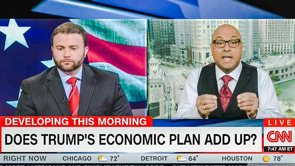 Trump co-chair claims 'trickle-down economics worked' -- and immediately gets scolded by Ali Velshi