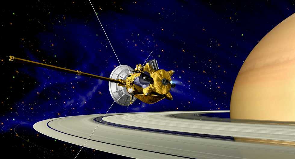 Cassini spacecraft ends 13-year Saturn odyssey by burning into planet