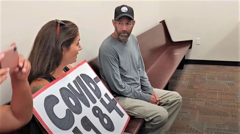 WATCH: Angry anti-maskers erupt in Idaho after county officials point out the science behind face coverings