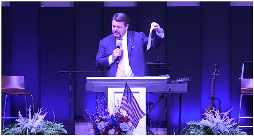 Republican in the hospital with COVID-19 after suggesting virus is a 'hoax' and preaching at maskless church service