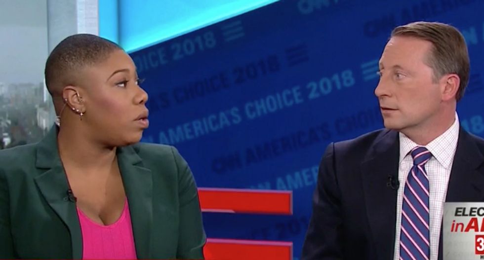 Conservative on CNN crashes and burns after trying to blame Democrats for racist robo-calls in Georgia