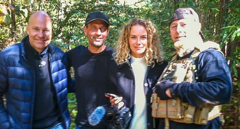 'Guns up': Georgia shooting range vows to 'defend our state' from 'gun grabbing, socialist beeotch' Stacey Abrams