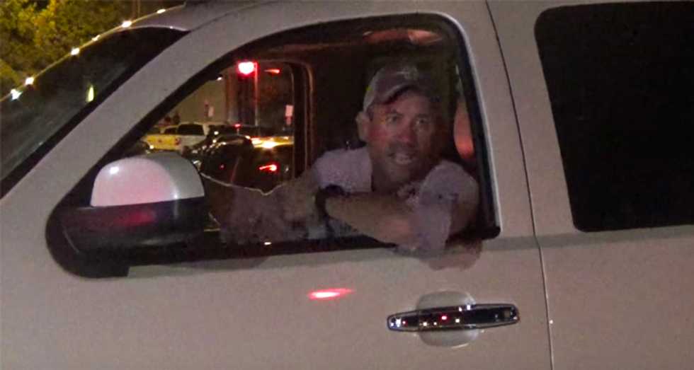 WATCH: Driver speeds through St. Louis anti-police brutality protestors minutes after speaking with cops