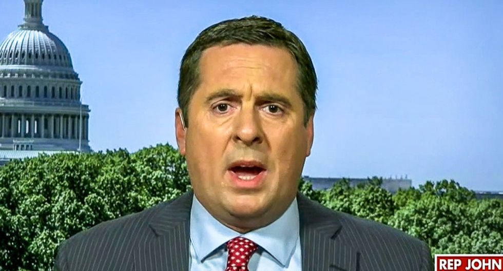Devin Nunes says Democrats are 'against white people' because they are 'always talking about racism'