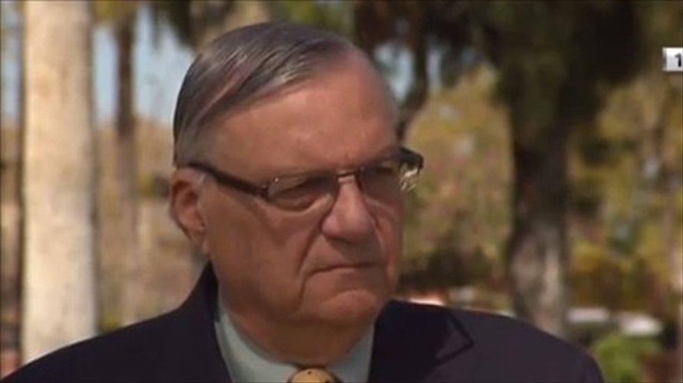 Joe Arpaio reveals: Attorney hired a detective to snoop on a federal judge's wife