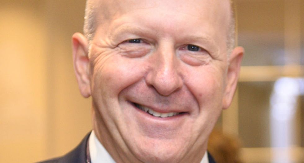 'Rich selfish white people': Outrage after Goldman Sachs CEO is caught DJing at crowded show in the Hamptons