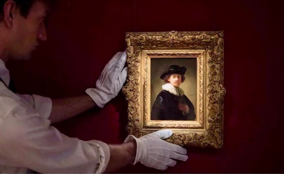 Rare Rembrandt goes on sale at UK auction