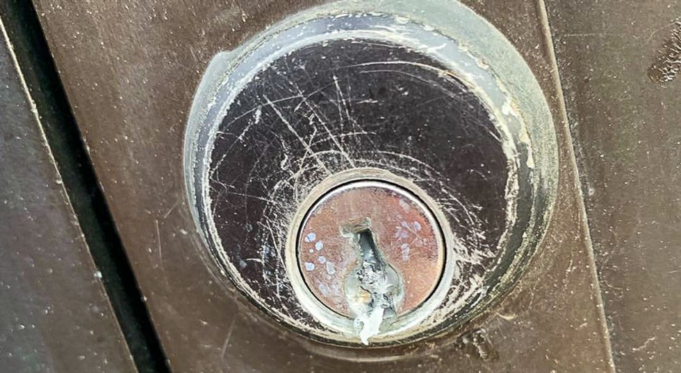 'Are you mad yet?' Vandals super glue locks shut on office of Democratic candidate in Washington