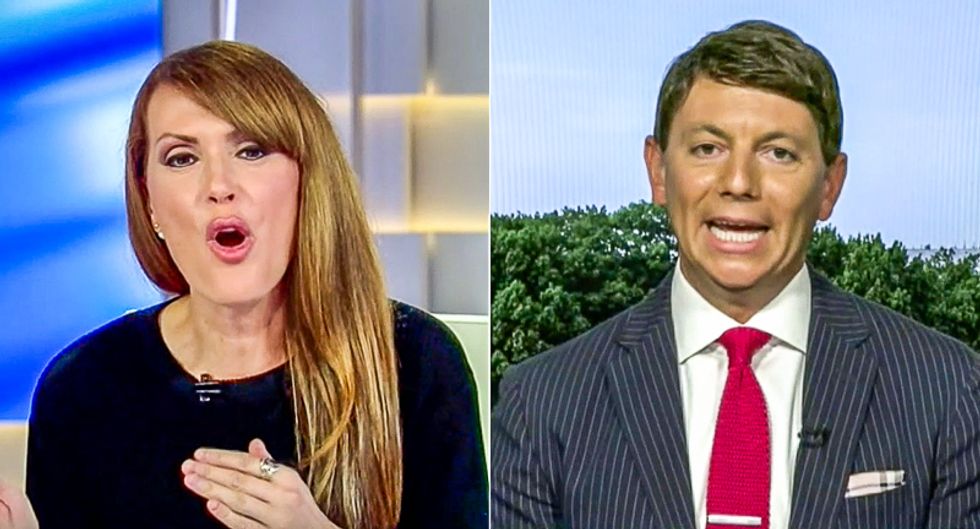 'You're losing': Fox Business pundit shouts down Trump spokesman after he calls network's polls 'junk'