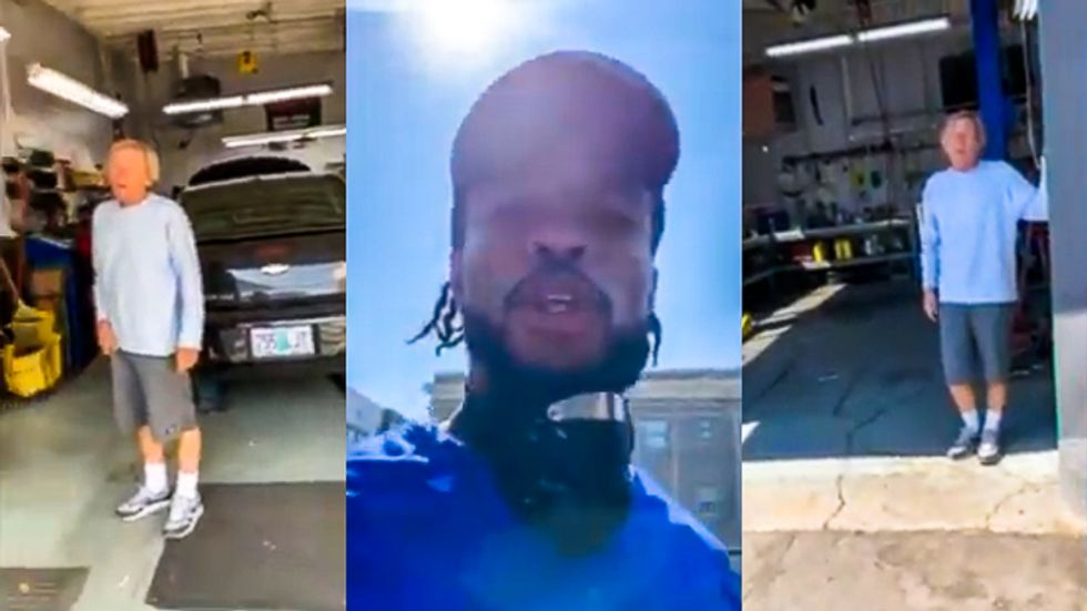 WATCH: Portland gas station threatens to call police on Black man for trying to buy gas