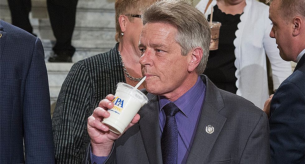 Republican's rant about 'intolerance' because he doesn't want to wear a mask was plagiarized from trans official