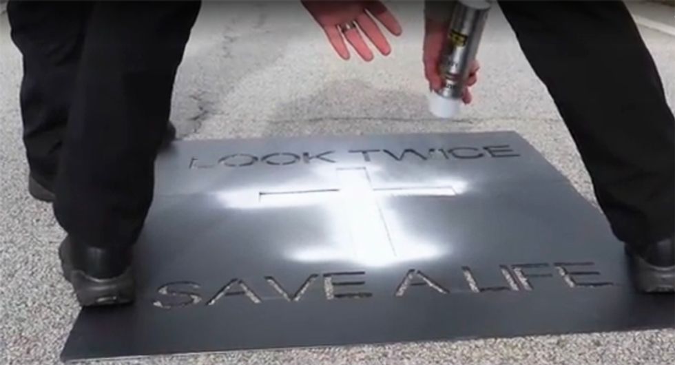South Carolina coroner slammed for marking locations of traffic deaths with a Christian cross