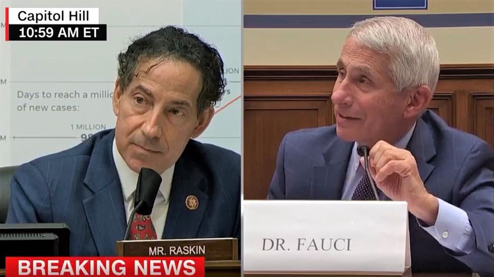 WATCH: Dem lawmaker gets Fauci to debunk Trump's COVID-19 claims one by one