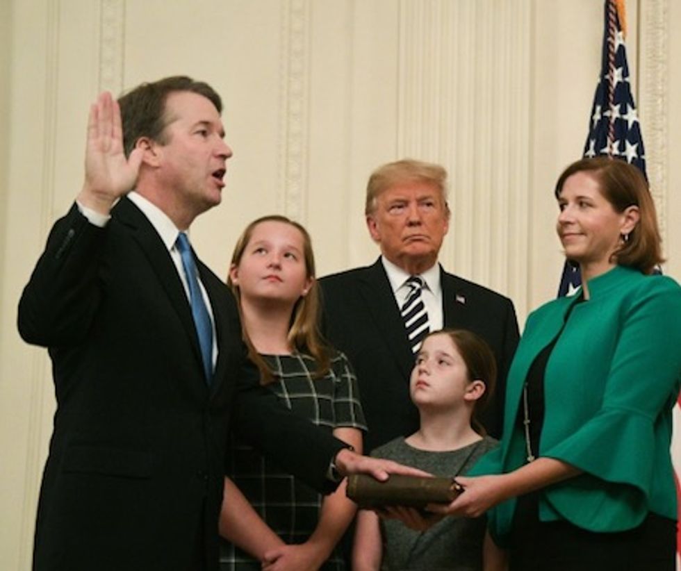 Trump says America owes Kavanaugh apology after Supreme Court battle