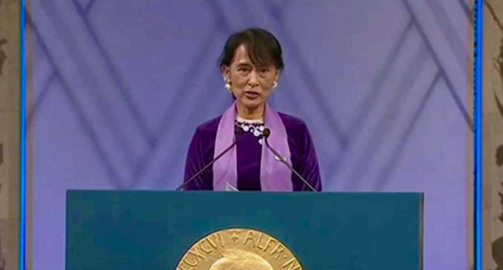 US Congress members decry 'ethnic cleansing' in Myanmar; Aung San Suu Kyi doubts allegations
