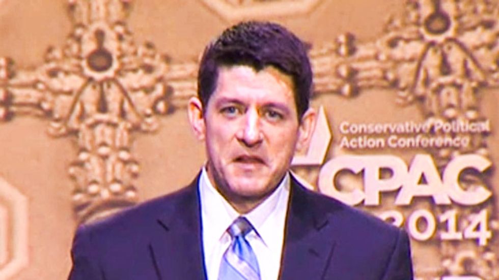 Paul Ryan at CPAC: Free school lunches mean poor parents don't care about kids