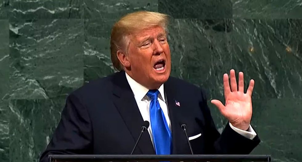 Trump says immigrants 'infest our country' -- and quintuples down on lie that 'Democrats are the problem'