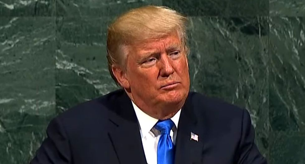 WATCH: Trump faces awkward silence at UN as his socialism joke bombs