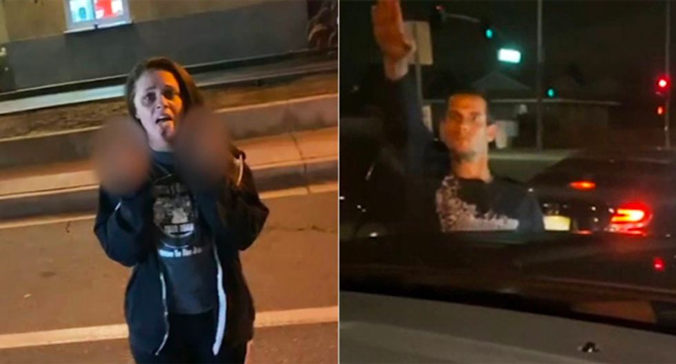 'White power' California pair arrested for assault on biracial couple's vehicle