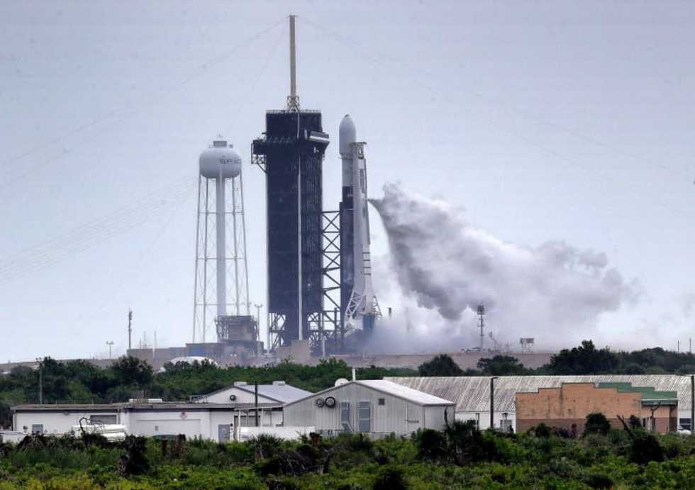 First astronaut splashdown in 45 years is set for Sunday -- in the Gulf of Mexico to avoid Isaias