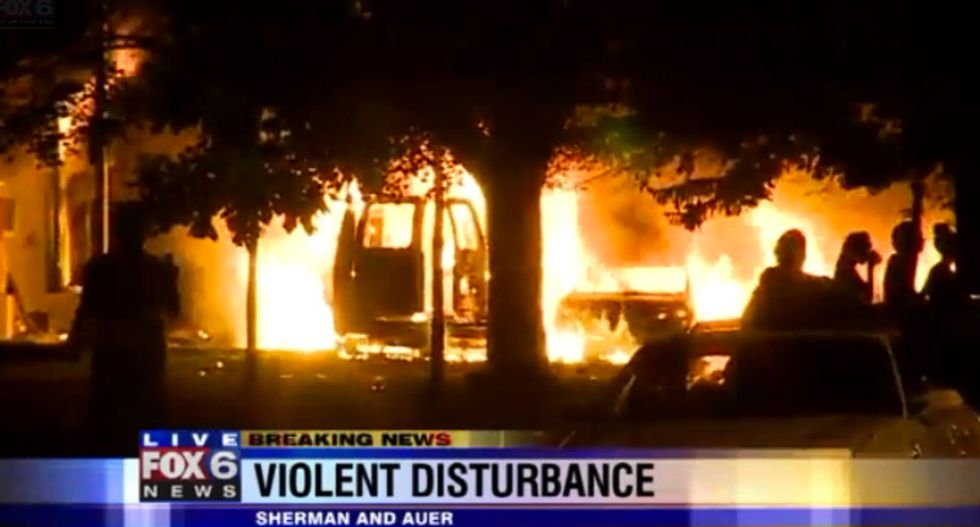 Violence breaks out in Milwaukee after police reportedly shoot and kill armed man
