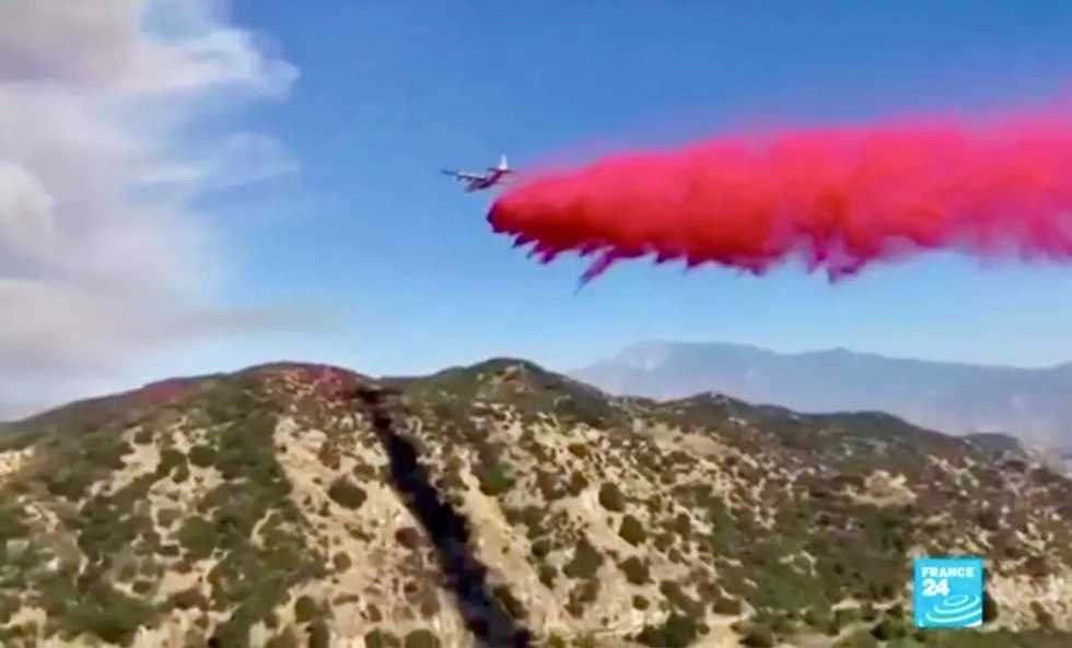 Some 8,000 evacuate as California wildfires spread east of Los Angeles