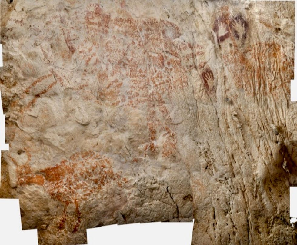 Old Master? Cave paintings from 40,000 years ago are world's earliest figurative art