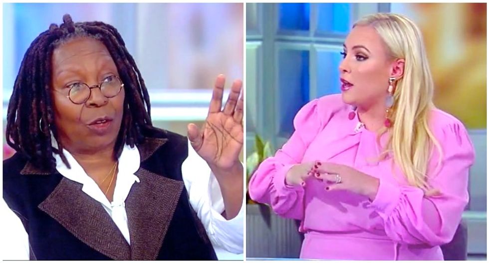 'Stop, Meghan': The View's Whoopi Goldberg cuts off McCain outburst over CNN's Jim Acosta