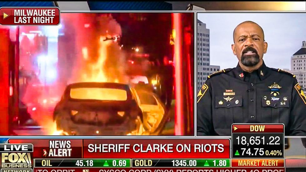 Fox's Sheriff David Clarke: Milwaukee riots caused by single moms and 'questionable lifestyle choices'