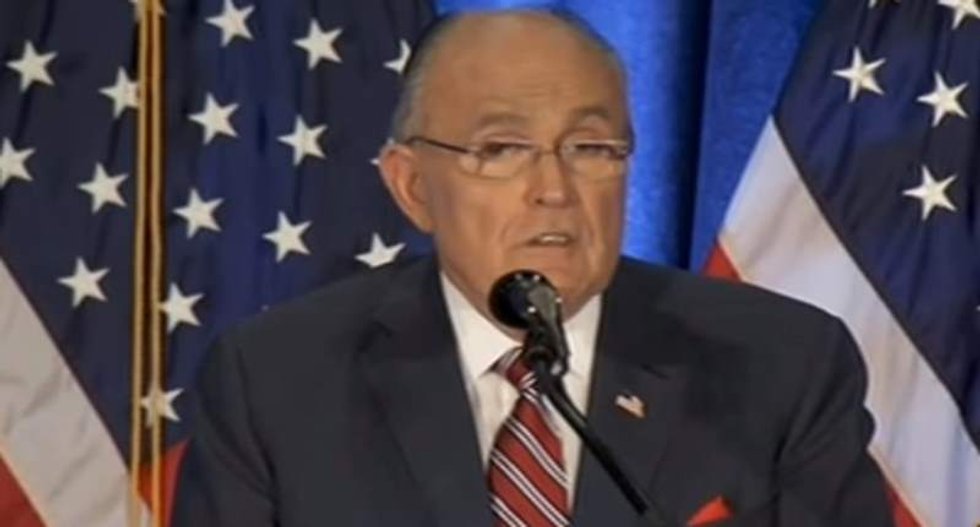 'Crazier than Drumpf': Internet hilariously flays Rudy Giuliani for ignoring 9/11 ever happened
