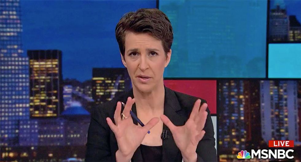 Rachel Maddow drops bombshell on NBC News during Ronan Farrow interview