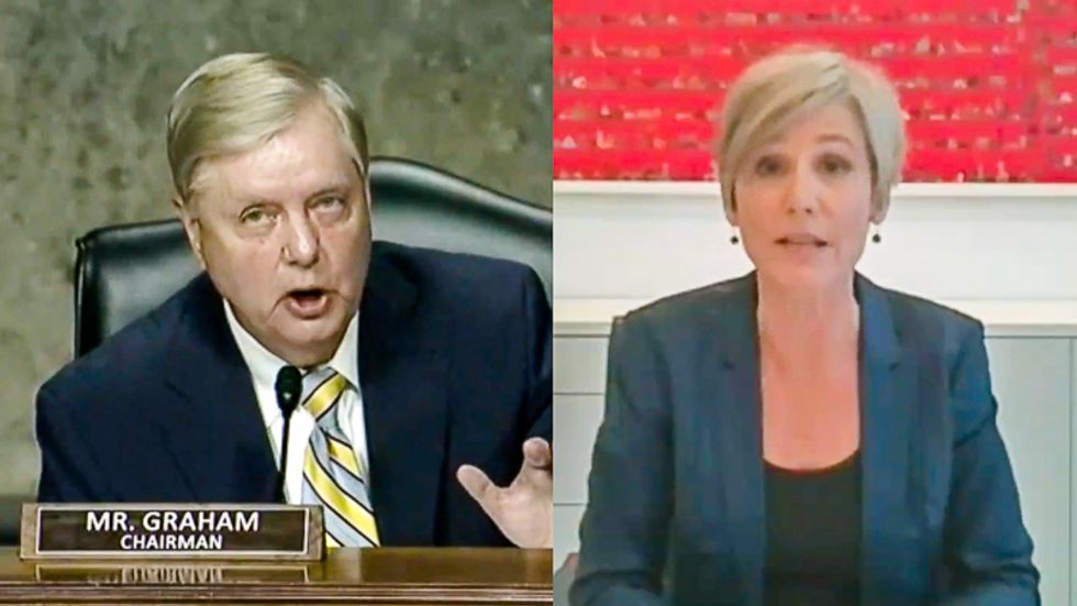 Lindsey Graham scolded in Sally Yates hearing: 'Just because it’s a woman testifying doesn’t mean she needs to be cut off'
