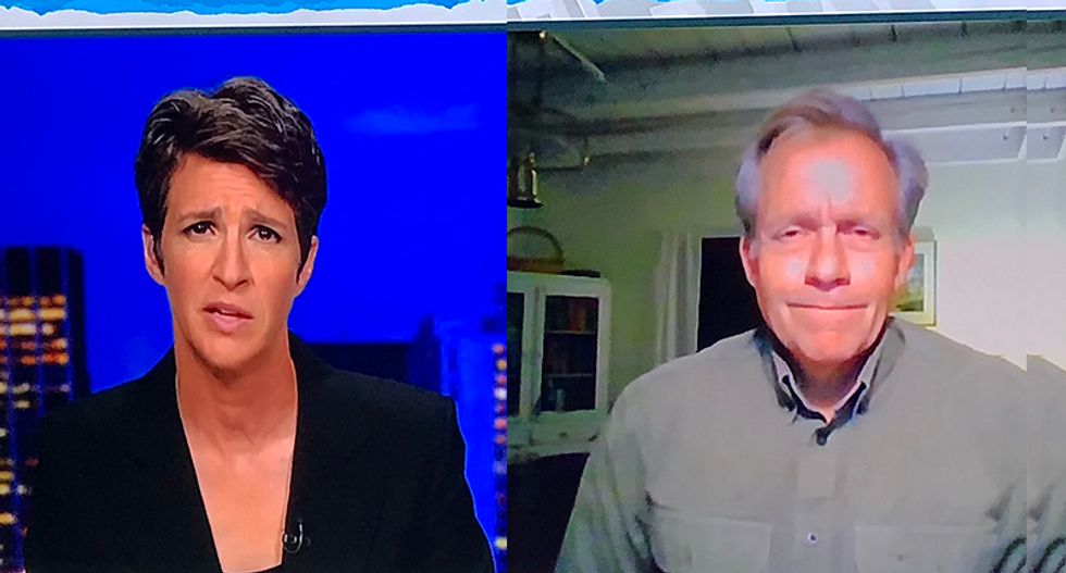 Former Trump ambassador tells Maddow 'it's a big red flag' that Trump is trying to hide investigation of Turnberry scam