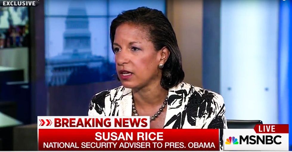 Rice told investigator she unmasked members of the Trump team after clandestine meeting with UAE crown prince