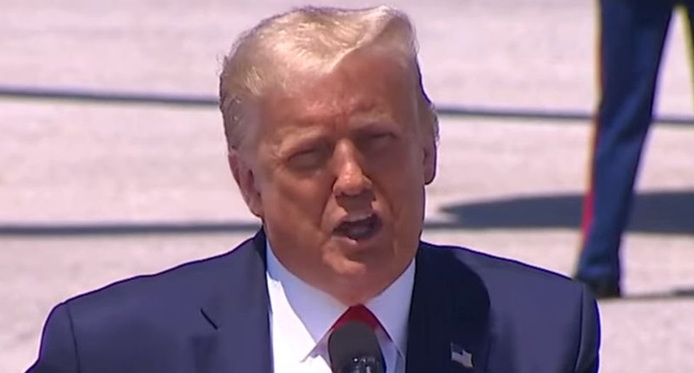 Trump's latest attack on Joe Biden is stunningly delusional -- even for him