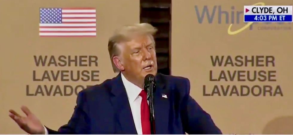 ‘It’s crazy’: Trump brags ‘a lot of people’ have thanked me for fixing showers so they have enough water