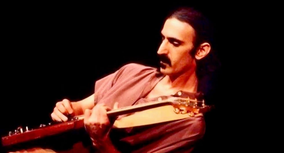 Late Frank Zappa back on tour as hologram