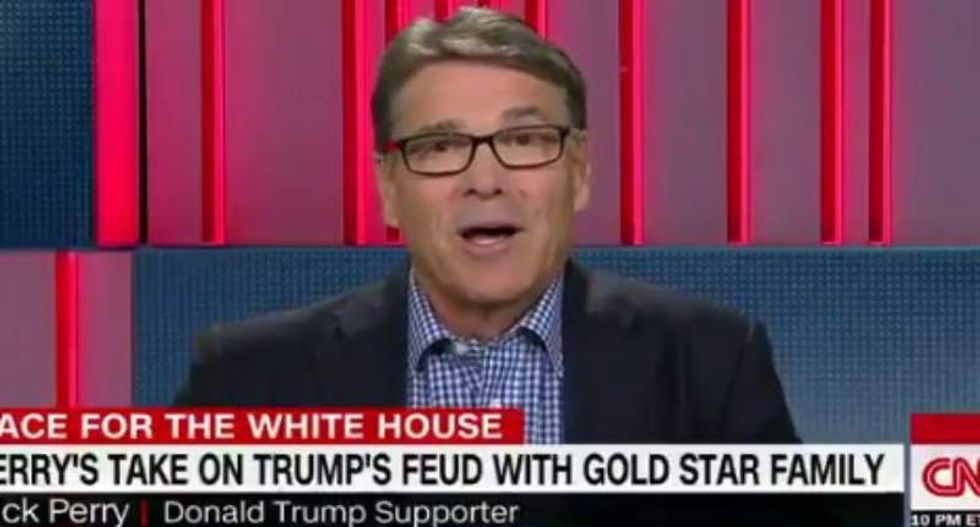 Rick Perry: Khizr Khan 'shouldn't get a free ride' for ripping Trump in DNC speech