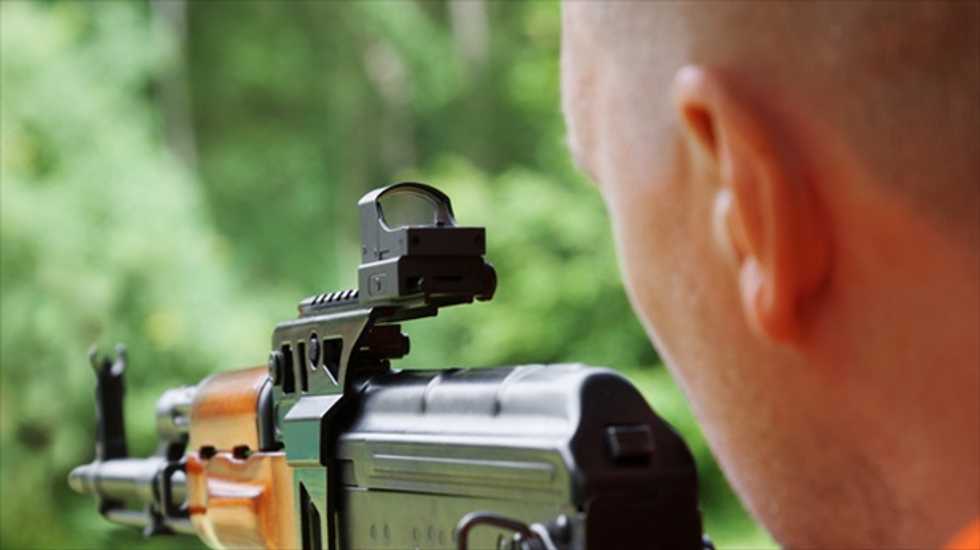 Kansas man shot in buttocks by stray bullet fired by target shooter half mile away