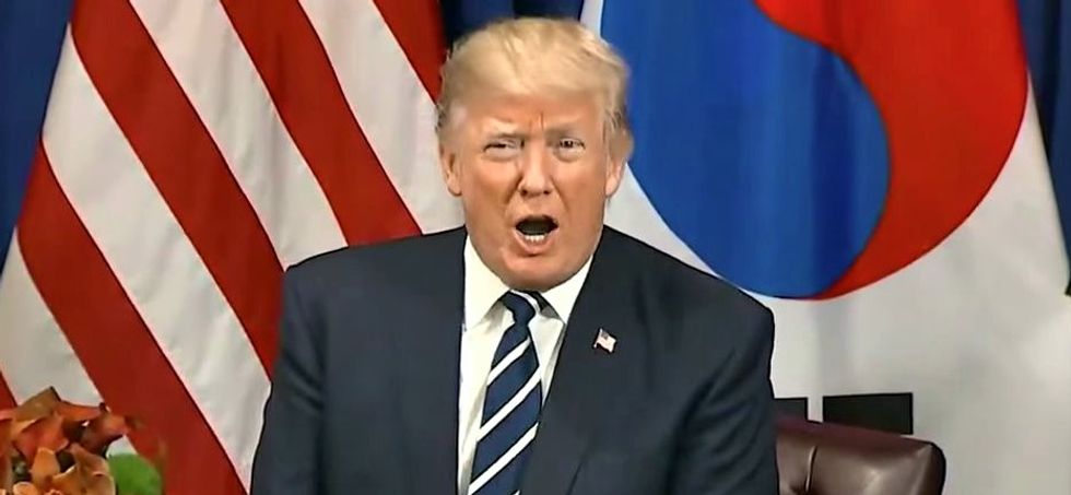 Trump keeps attention on NFL dispute, praises NASCAR
