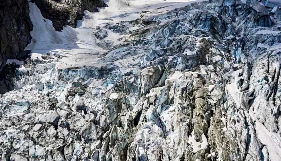 Italian valley still in 'red zone' as Mont Blanc glacier threatens collapse