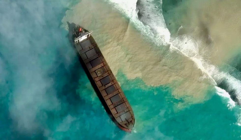 Mauritius declares emergency as oil spill crisis worsens