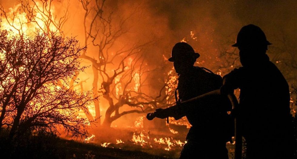 US firefighters battle suicidal thoughts after the blaze