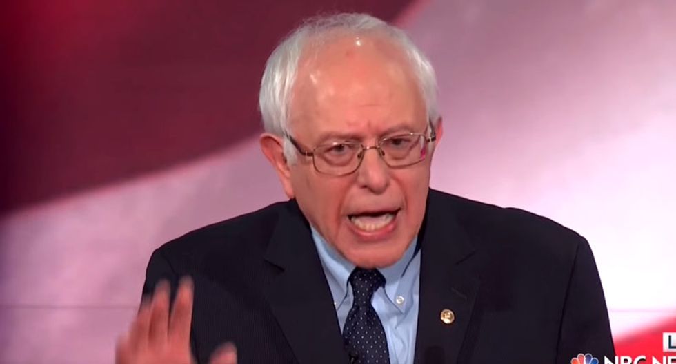 Donald Trump blames 'our communist friend' Bernie Sanders for Chicago clashes