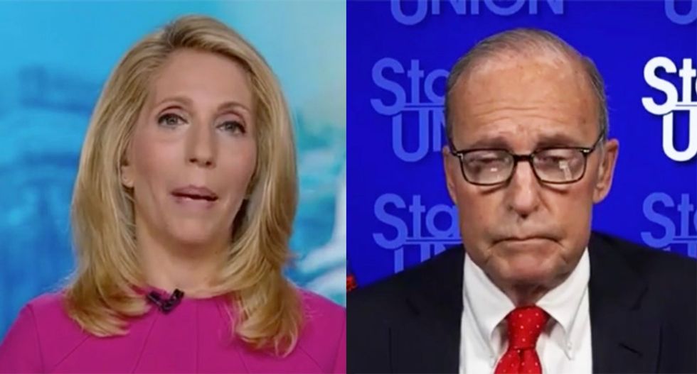 'We need a reality check here': CNN's Bash cuts off Kudlow's rambling spin on Trump's unemployment plans